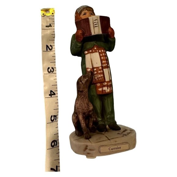 Norman Rockwell Christmas Carroler Vintage Saturday Evening Post Japan NR3 - Picture 12 of 12